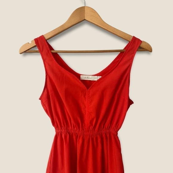 Costa Blanca Red Sweetheart Top - Picture 2 of 7